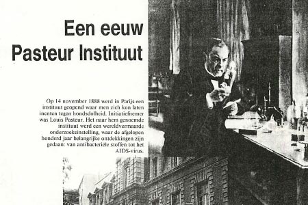 Een eeuw Pasteur Instituut (1988)
